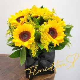 Flower Box com Girassol