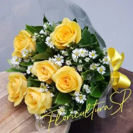 Buquê Charme Amarelo